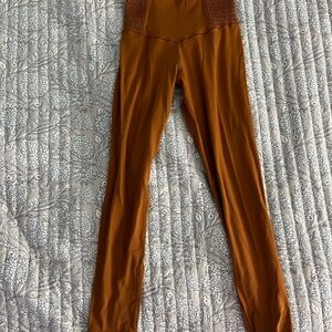Aerie Rust High-Waisted Leggings
